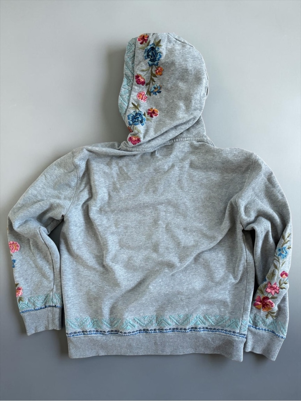 DRIFTWOOD x SUNDANCE "Teddy" Embroidered Full-Zip Hoodie (M) - Picture 8 of 9
